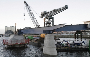 Clyde Arc under construction